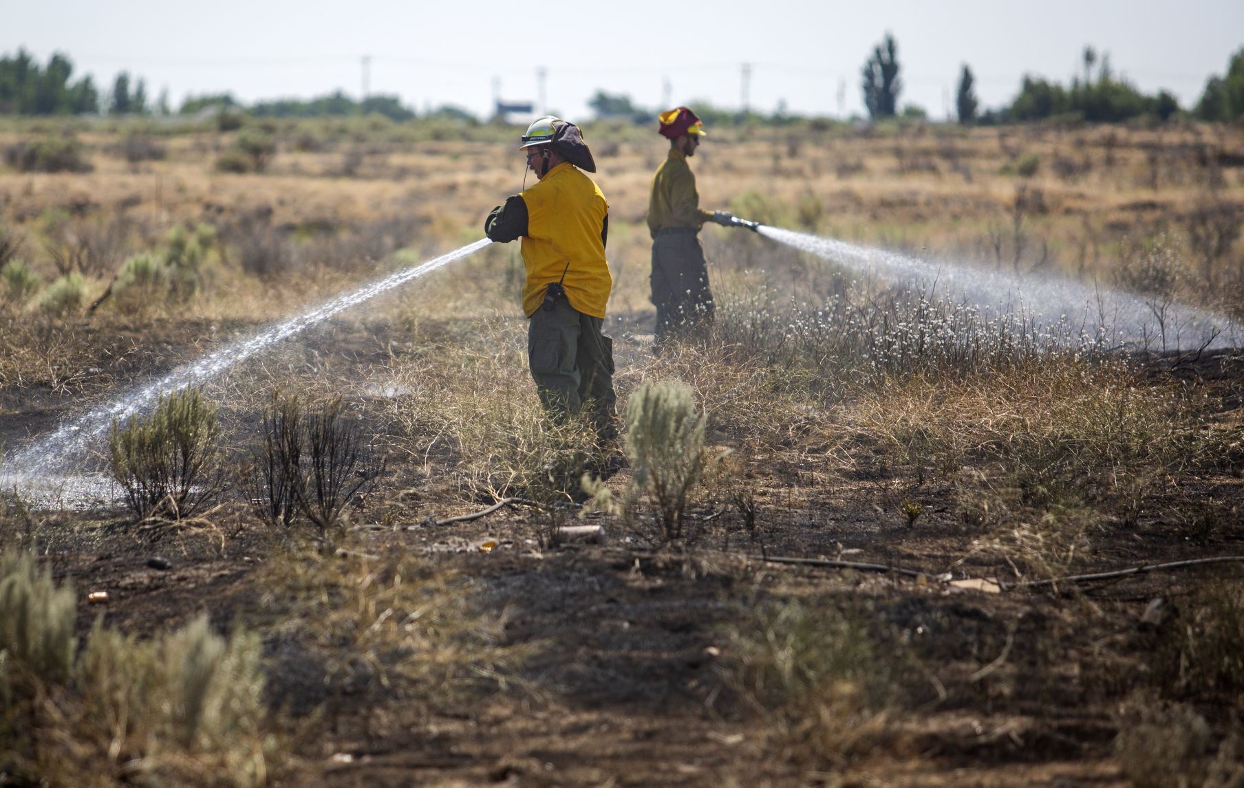Drops Fire spreads more than 2,000 acres